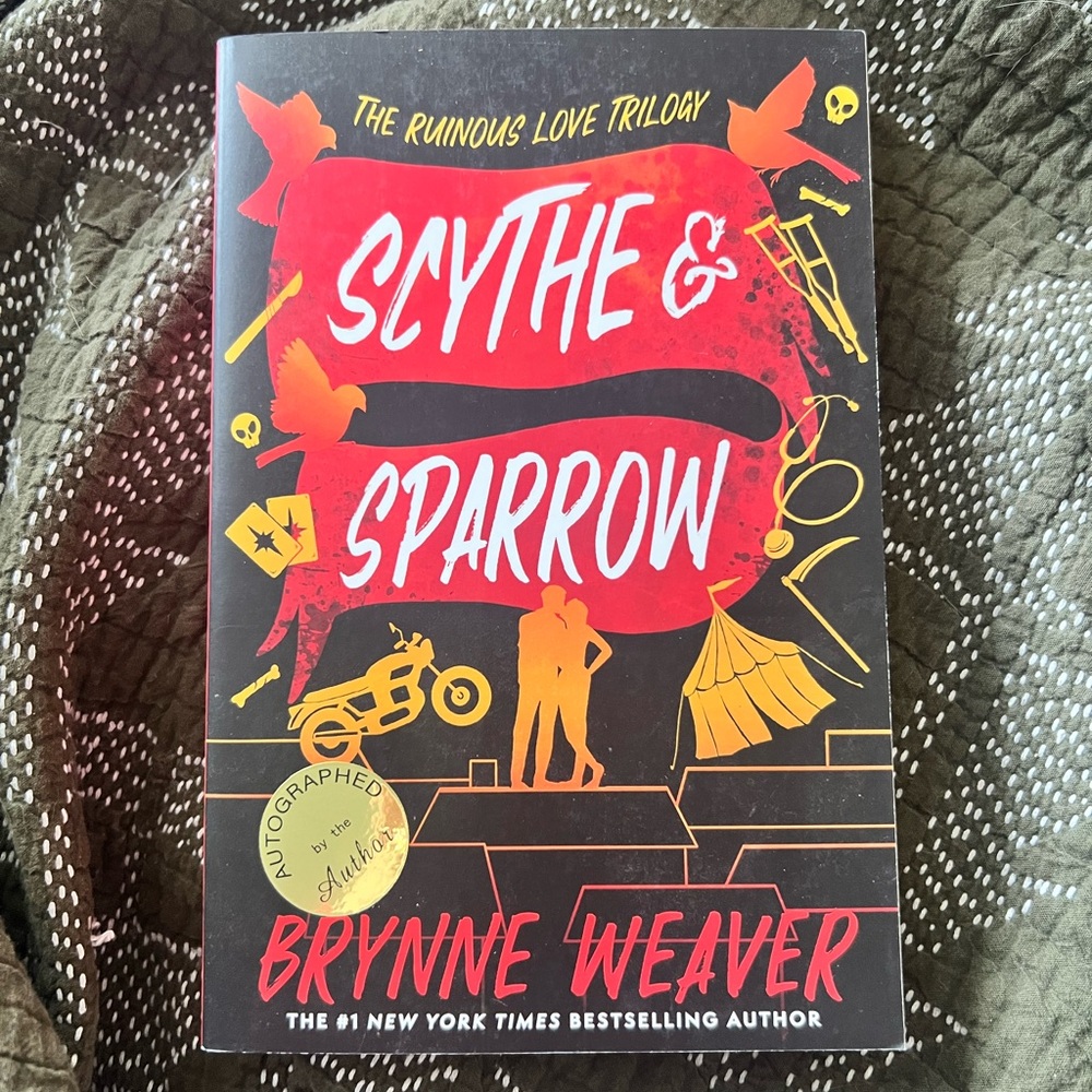 SIGNED Scythe & Sparrow Book